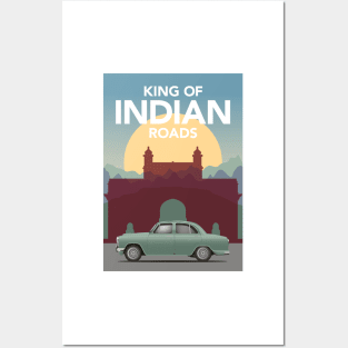 King of Indian roads Posters and Art